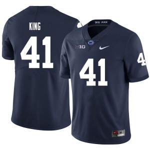 Men's Kobe King Navy Penn State Nittany Lions #41 College Football University Jersey 863438-153