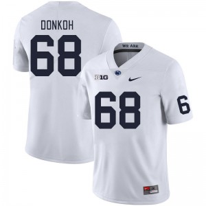 Men Anthony Donkoh White Penn State Nittany Lions #68 College Football Official Jersey 774178-705