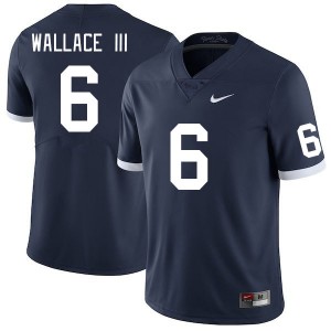 Men's Harrison Wallace III Retro Penn State Nittany Lions #6 College Football Embroidery Jersey 372680-318