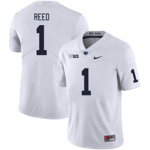 Men's Jaylen Reed White Penn State Nittany Lions #1 College Football High School Jersey 995372-494