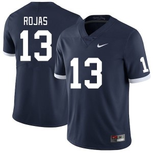 Men's Tony Rojas Retro Penn State Nittany Lions #13 College Football High School Jersey 790303-662