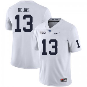 Men's Tony Rojas White Penn State Nittany Lions #13 College Football Game Jersey 239697-775