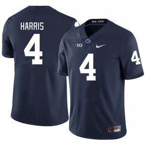 Men's A.J. Harris Navy Penn State Nittany Lions #4 College Football Stitched Jersey 317510-314
