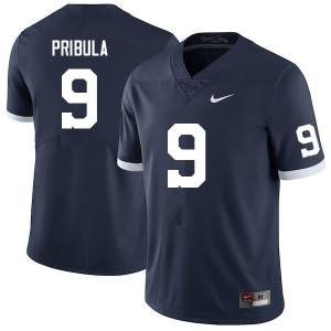 Men's Beau Pribula Retro Penn State Nittany Lions #9 College Football 2024 Jersey 716895-429