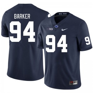 Men's Ryan Barker Navy Penn State Nittany Lions #94 College Football Game Jersey 512254-361