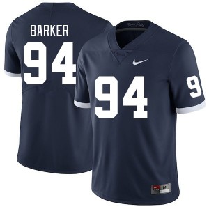 Men's Ryan Barker Retro Penn State Nittany Lions #94 College Football University Jersey 835075-242