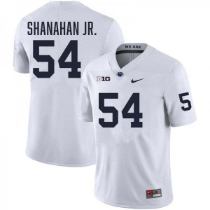 Men's TJ Shanahan Jr. White Penn State Nittany Lions #54 College Football Stitched Jersey 840877-784
