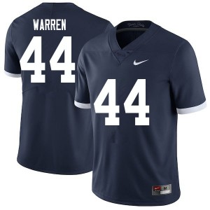 Men's Tyler Warren Retro Penn State Nittany Lions #44 College Football University Jersey 476057-259
