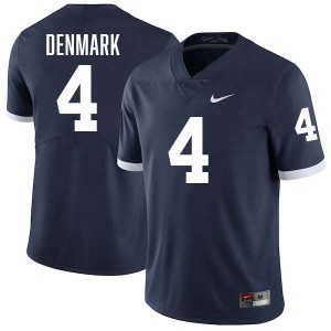 Men's Tyseer Denmark Retro Navy Penn State Nittany Lions #4 College Football Stitched Jersey 271341-841