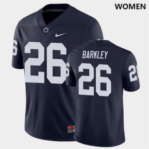 Women's Saquon Barkley Navy Penn State Nittany Lions #26 Football Jersey 194478-588
