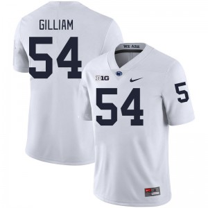 Men Xavier Gilliam White Penn State Nittany Lions #54 College Football 2024-25 Jersey 321409-254