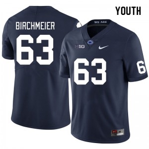 Youth Alex Birchmeier Navy Penn State Nittany Lions #63 College Football 2024 Jersey 558971-949