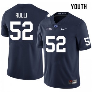 Youth Dominic Rulli Navy Penn State Nittany Lions #52 College Football University Jersey 570207-114