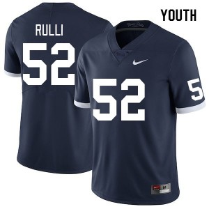 Youth Dominic Rulli Retro Penn State Nittany Lions #52 College Football NCAA Jersey 605793-884