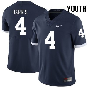 Youth A.J. Harris Retro Penn State Nittany Lions #4 College Football Official Jersey 851891-638