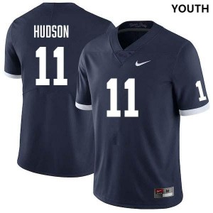 Youth Kyron Hudson Retro Navy Penn State Nittany Lions #11 College Football Stitched Jersey 688254-301