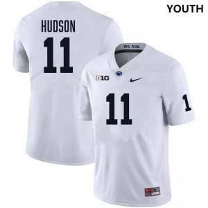 Youth Kyron Hudson White Penn State Nittany Lions #11 College Football Stitched Jersey 625788-785