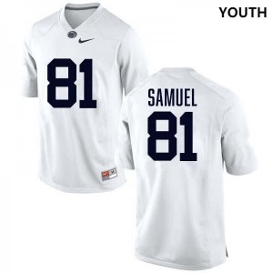Youth Lyrick Samuel White Penn State Nittany Lions #81 College Football Stitched Jersey 776618-804