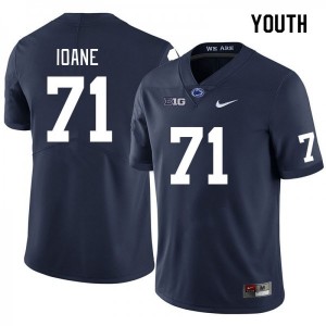 Youth Olaivavega Ioane Navy Penn State Nittany Lions #71 College Football Stitched Jersey 645186-695