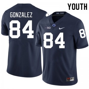 Youth Peter Gonzalez Navy Penn State Nittany Lions #84 College Football High School Jersey 653841-201