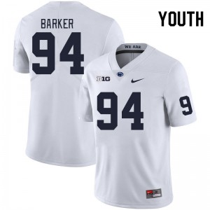 Youth Ryan Barker White Penn State Nittany Lions #94 College Football Alumni Jersey 465060-756