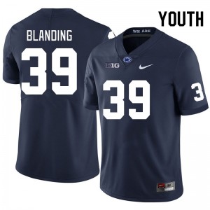Youth Ty Blanding Navy Penn State Nittany Lions #39 College Football Alumni Jersey 706392-141