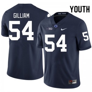Youth Xavier Gilliam Navy Penn State Nittany Lions #54 College Football 2024-25 Jersey 153049-545