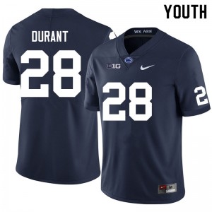 Youth Zane Durant Navy Penn State Nittany Lions #28 College Football Limited Jersey 634643-841