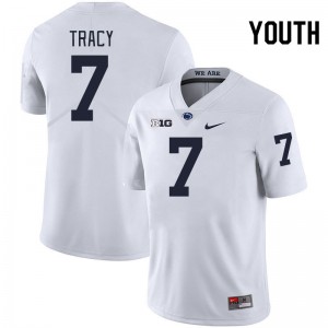 Youth Zion Tracy White Penn State Nittany Lions #7 College Football 2024-25 Jersey 468854-436