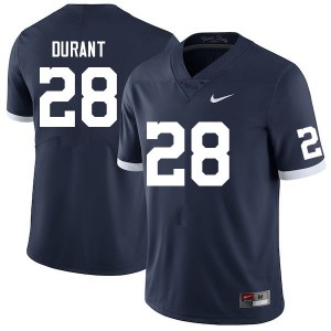 Men Zane Durant Retro Penn State Nittany Lions #28 College Football Official Jersey 220795-411