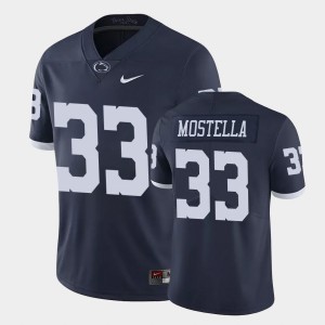 Men's Bryce Mostella Navy Penn State Nittany Lions #33 Limited College Football Jersey 367744-322