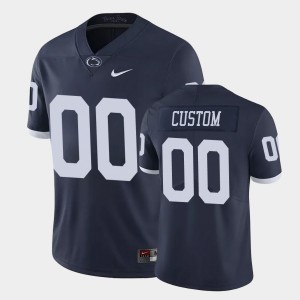 Men's Custom Navy Penn State Nittany Lions #00 Limited College Football Jersey 936478-200