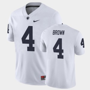 Men's Journey Brown White Penn State Nittany Lions #4 College Football Game Jersey 595802-650