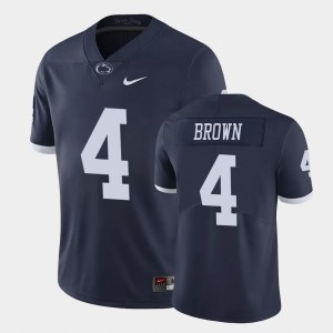 Men's Journey Brown Navy Penn State Nittany Lions #4 Limited College Football Jersey 783751-521
