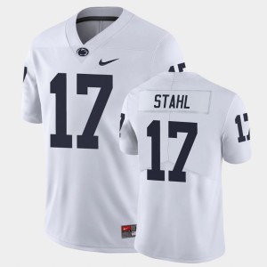 Men's Mason Stahl White Penn State Nittany Lions #17 Limited College Football Jersey 743281-204