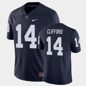 Men's Sean Clifford Navy Penn State Nittany Lions #14 College Football Game Jersey 454774-900