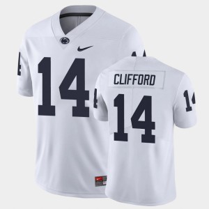 Men's Sean Clifford White Penn State Nittany Lions #14 Limited College Football Jersey 793692-551