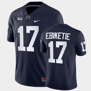 Men's Arnold Ebiketie Navy Penn State Nittany Lions #17 College Football Game Jersey 807107-593