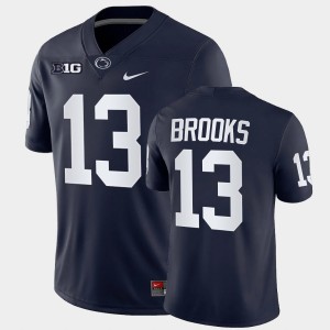 Men's Ellis Brooks Navy Penn State Nittany Lions #13 College Football Game Jersey 167368-134