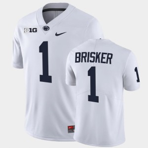 Men's Jaquan Brisker White Penn State Nittany Lions #1 College Football Limited Jersey 689564-460