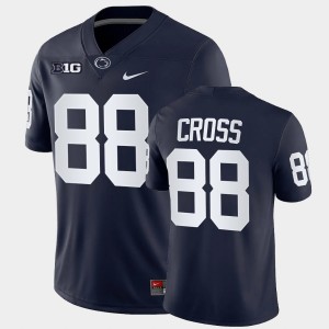 Men's Jerry Cross Navy Penn State Nittany Lions #88 College Football Game Jersey 358151-549