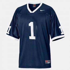 Men's Joe Paterno Blue Penn State Nittany Lions #1 College Football Jersey 368796-238