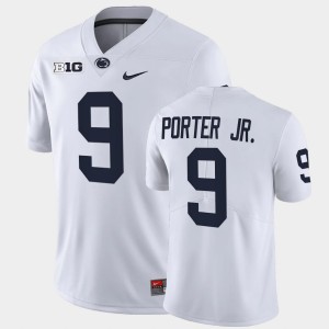Men's Joey Porter Jr. White Penn State Nittany Lions #9 College Football Limited Jersey 418442-870