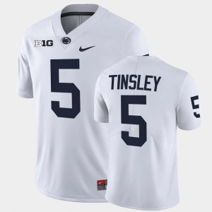 Men's Mitchell Tinsley White Penn State Nittany Lions #5 College Football Limited Jersey 448934-109