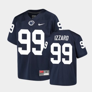 Youth Coziah Izzard Navy Penn State Nittany Lions #99 Alumni Jersey 549038-196