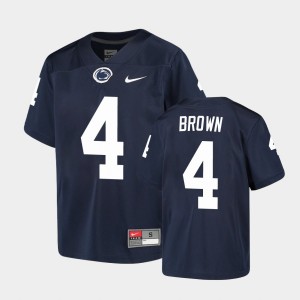 Youth Journey Brown Navy Penn State Nittany Lions #4 Alumni Jersey 601711-752