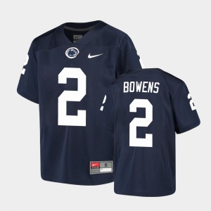 Youth Micah Bowens Navy Penn State Nittany Lions #2 Alumni Jersey 246310-200