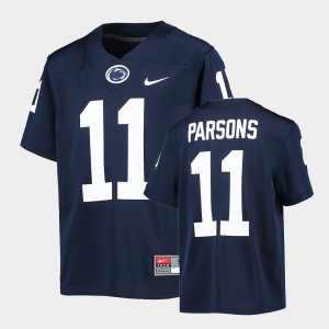 Youth Micah Parsons Navy Penn State Nittany Lions #11 College Football Alumni Jersey 130907-409